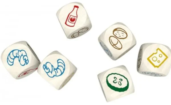 999 Games Regenwormen Junior - Dobbelspel Clearance