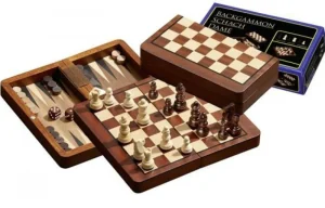 Philos Reis Schaak/Dam/Backgammon Cassette Magnetisch Shop