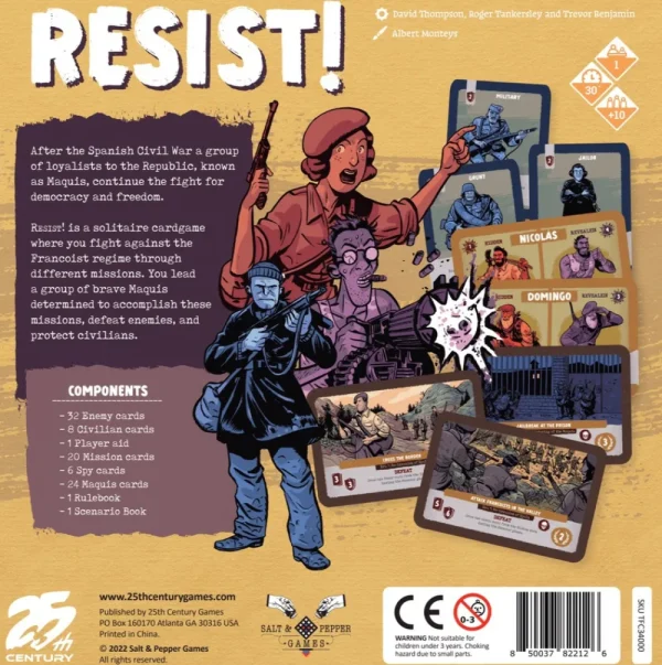 salt & pepper games Resist! New