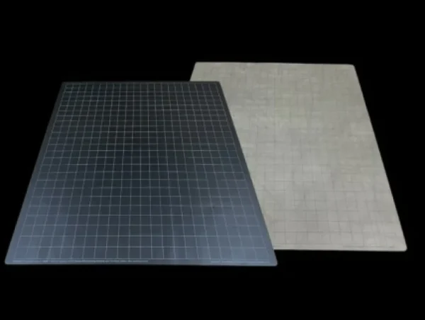Chessex Reversible Battlemat 1 Inch Squares Zwart-Grijs Store