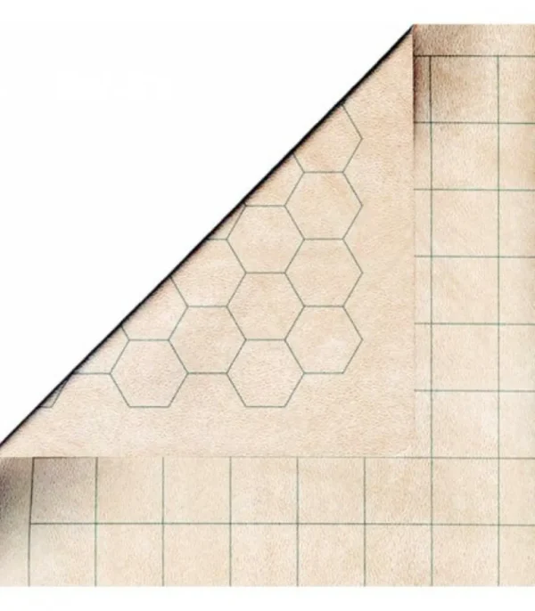 Chessex Reversible Battlemat Groot (1 Inch Grote Hexes En Vierkanten) Sale