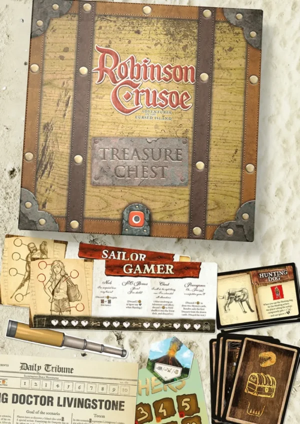 Portal Games Robinson Crusoe Treasure Chest Shop