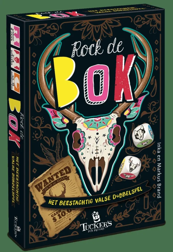 Tucker's Fun Factory Rock De Bok - Dobbelspel Flash Sale