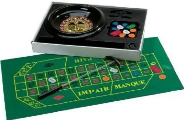 Hot Games Roulette Set Kunststof Discount
