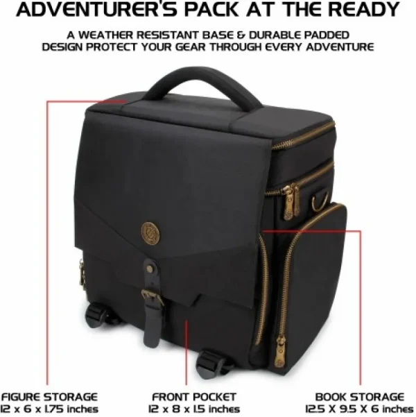 Enhance Gaming Rpg Adventurer'S Bag (Black) Hot