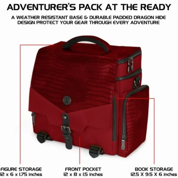 Enhance Gaming Rpg Adventurer'S Bag Collector'S Edition (Red) Online