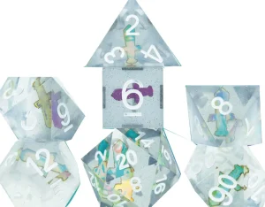 Sirius Dice Rpg Dice Set (7) Sharp Dagger Best