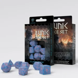 Q Workshop Runic Glacier & Pink Dice Set (7) Flash Sale