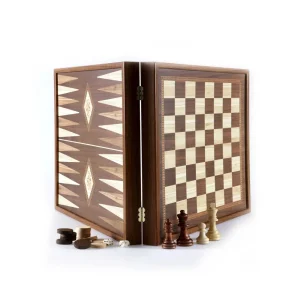 Manopoulou Schaak/ Backgammon 2 In 1 Combo (Small) Hot