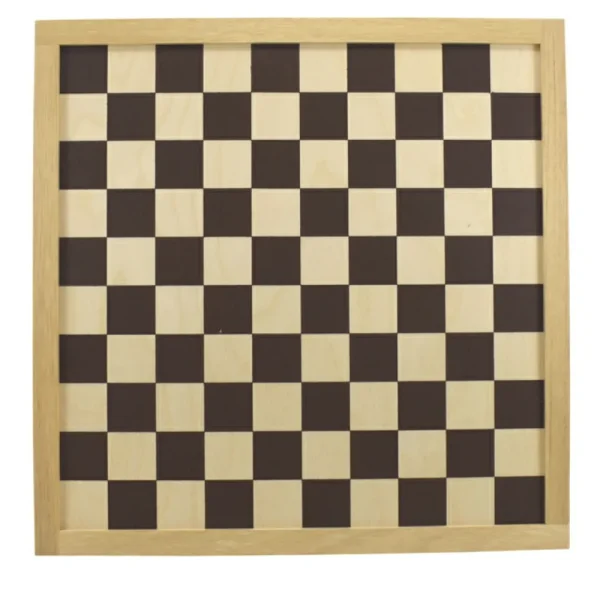 Hot Games Schaakbord/Dambord Triplex Blank/Bruin Online