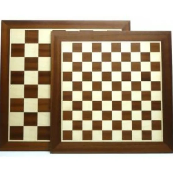 Hot Games Schaak-/Dambord Mahonie/Ahorn 44 Cm Hot