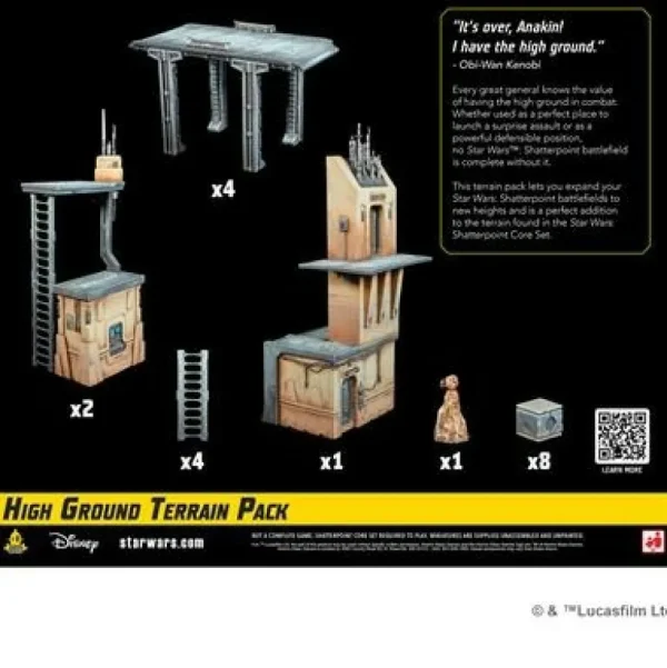 Atomic Mass Games Shatterpoint High Ground Terrain Pack Sale