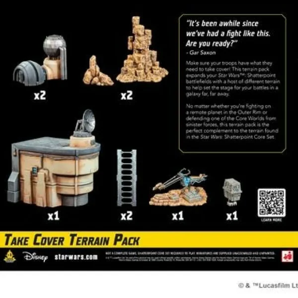 Atomic Mass Games Shatterpoint Take Cover Terrain Pack Hot