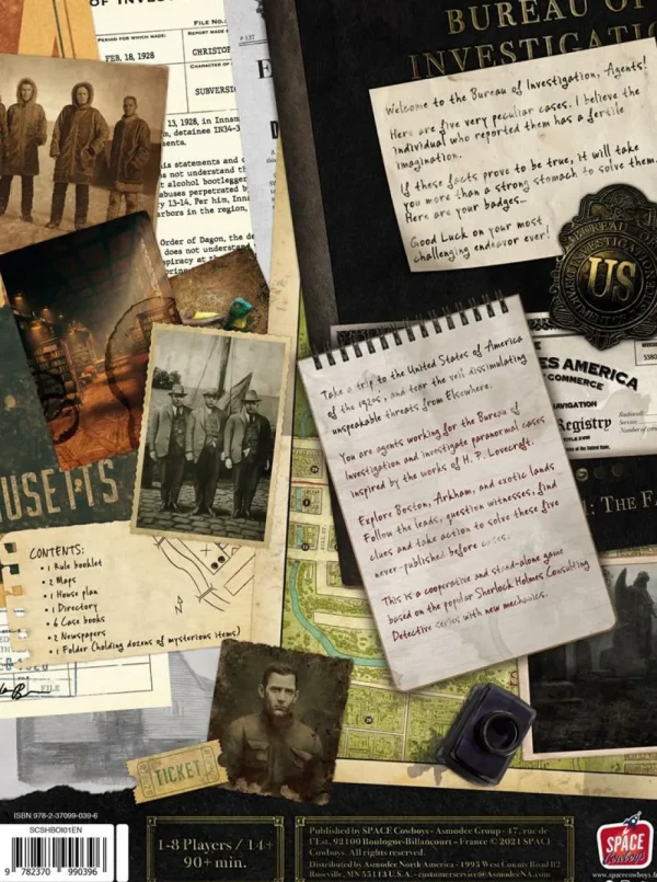 Space Cowboys Sherlock Holmes Consulting Detective Bureau Of Investigation Discount