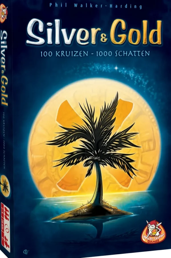 White Goblin Games Silver & Gold - Kaartspel Best Sale