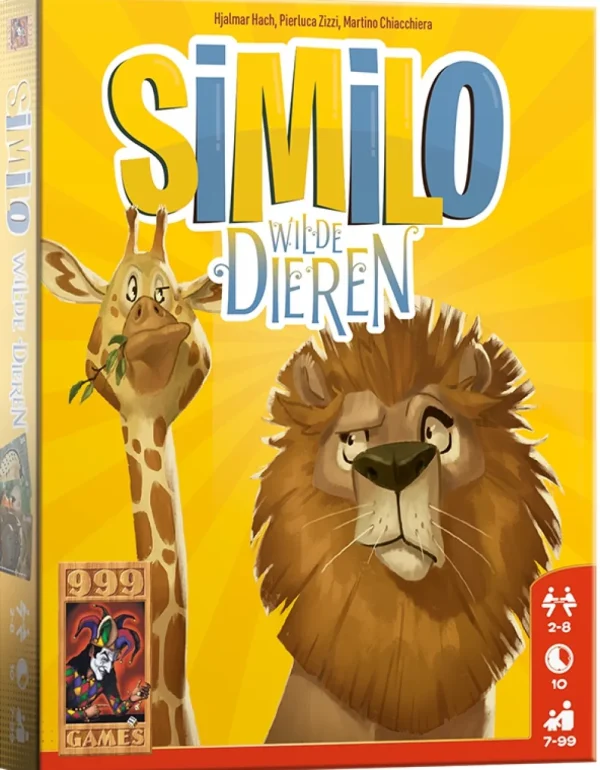 999 Games Similo: Wilde Dieren - Kaartspel Cheap