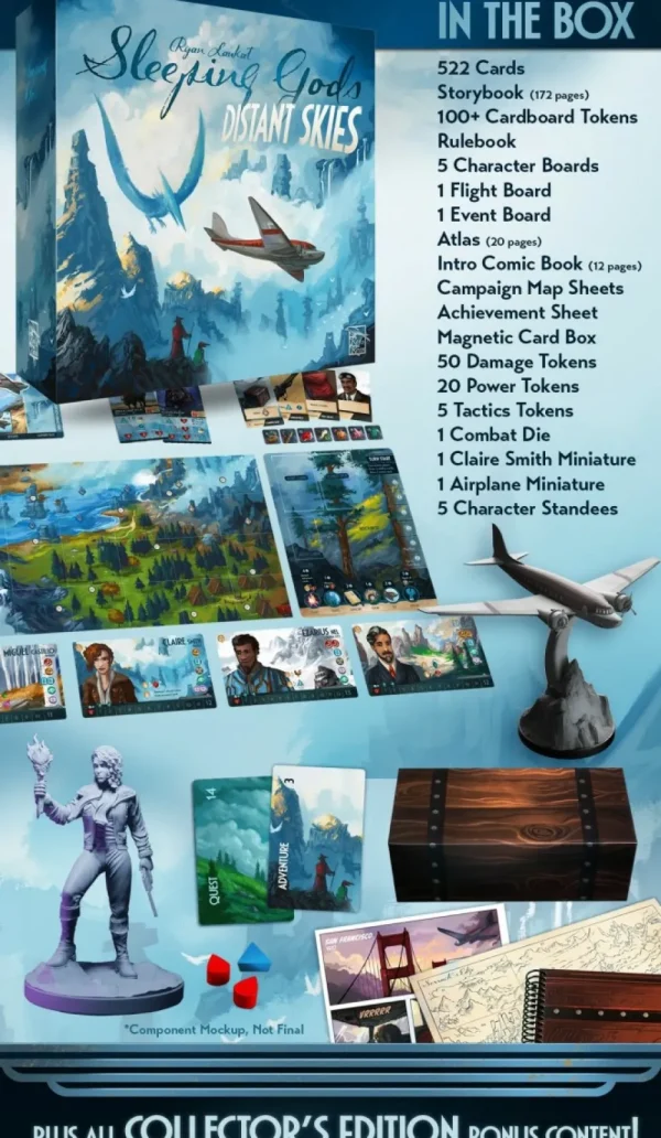Red Raven Games Sleeping Gods - Distant Skies New