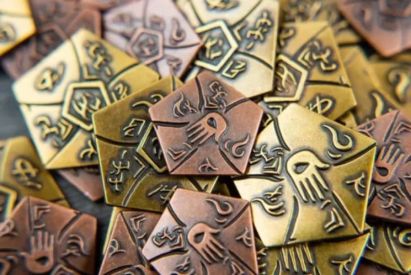Keep Exploring Games Sleeping Gods: Metal Coins Fashion