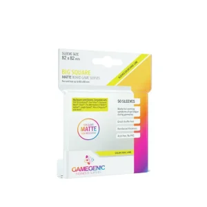 Gamegenic Sleeves: Matte Big Square-Sized 82X82Mm (50) Cheap