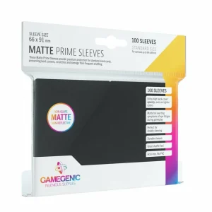 Gamegenic Sleeves: Pack Matte Prime Black (100) Cheap