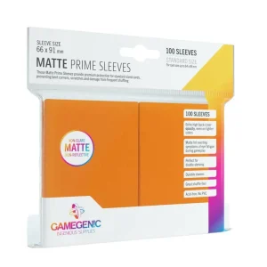 Gamegenic Sleeves: Pack Matte Prime Orange (100) Sale