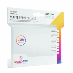 Gamegenic Sleeves: Pack Matte Prime White (100) Online