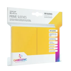 Gamegenic Sleeves: Pack Prime Yellow (100) Store