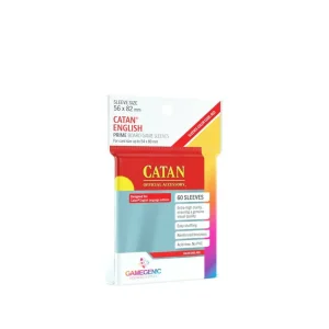 Gamegenic Sleeves: Prime Catan-Sized 56X82Mm (50) New