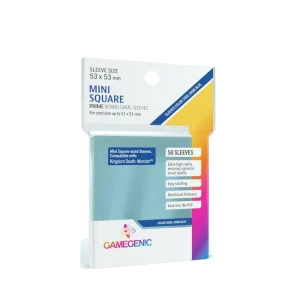 Gamegenic Sleeves: Prime Mini Square-Sized 53X53Mm (50) Fashion
