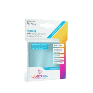 Gamegenic Sleeves: Prime Square-Sized 73X73Mm (50) Sale