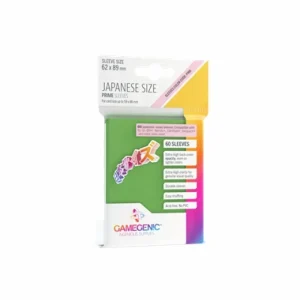 Gamegenic Sleeves Small (62X89) - Green Fashion