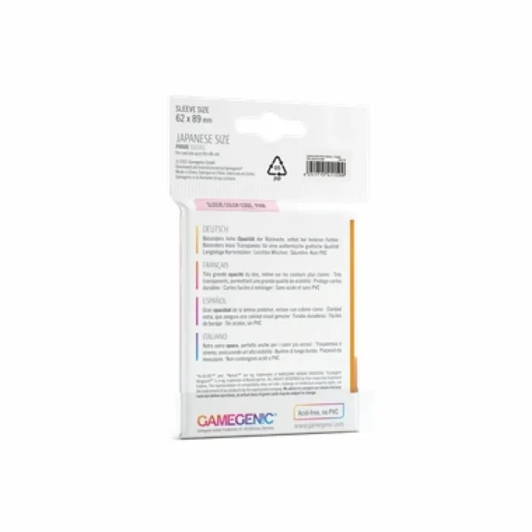 Gamegenic Sleeves Small (62X89) - Orange Cheap