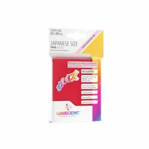 Gamegenic Sleeves Small (62X89) - Red Fashion