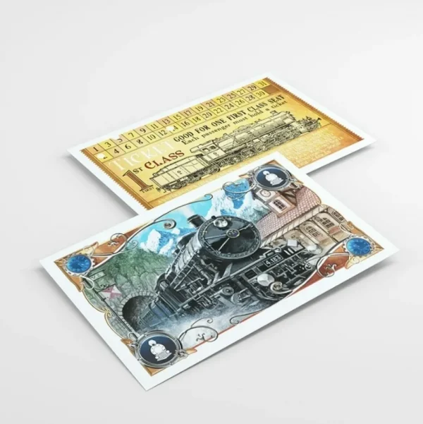 Gamegenic Sleeves: Ticket To Ride Eu Art Sleeves (168) Online