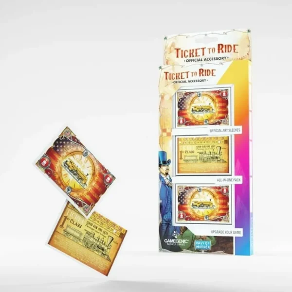 Gamegenic Sleeves: Ticket To Ride Us Art Sleeves (152) Online