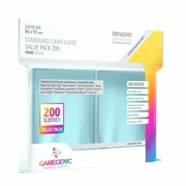 Gamegenic Sleeves: Value Pack Standard (200) Store