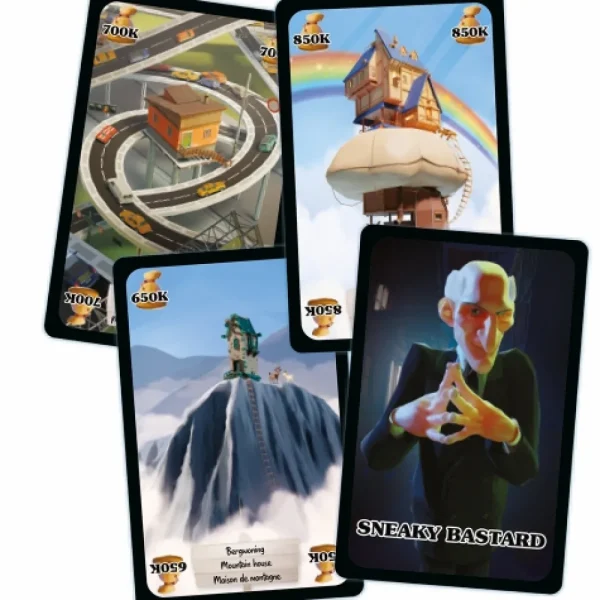 999 Games Sneaky Bastard - Kaartspel Clearance