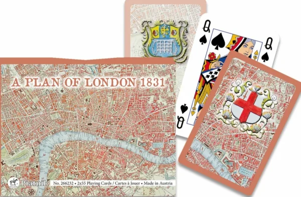 Piatnik Speelkaarten - Double Deck: London 1831 Clearance