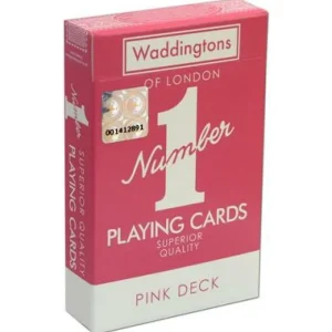 Winning Moves Speelkaarten: Playing Cards Pink Cheap