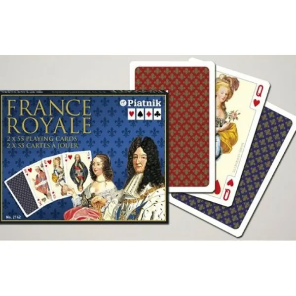Piatnik Speelkaartenset France Royale Hot
