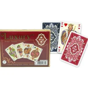 Piatnik Speelkaartenset Luxury Dubbel Online