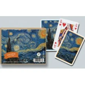 Piatnik Speelkaarten-Set Van Gogh Starry Night Best Sale