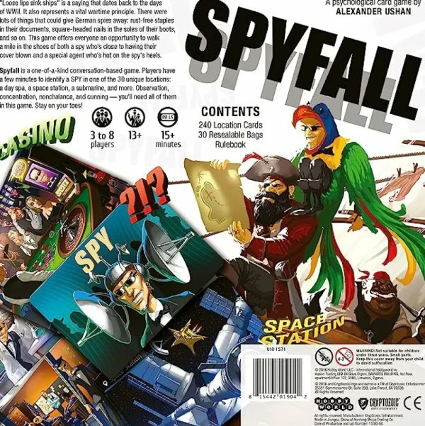 Cryptozoic Spyfall Cheap