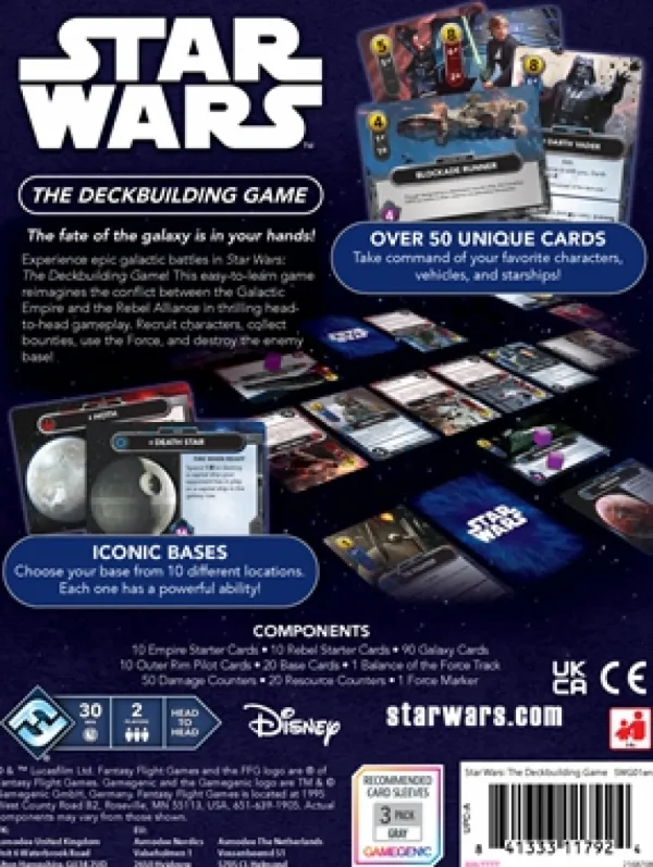 Fantasy Flight Games Star Wars: The Deckbuilding Game Clearance