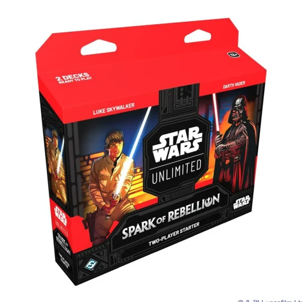 Fantasy Flight Games Star Wars Unlimited: Spark Of Rebellion - 2-Player Starter Clearance