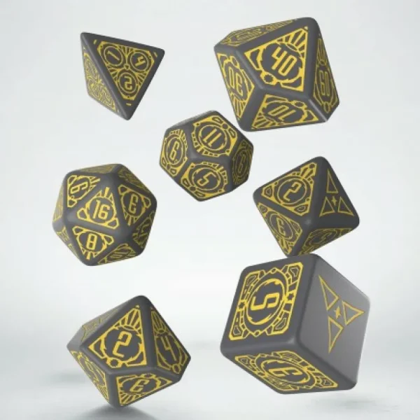 Q Workshop Starfinder Threefold Conspiracy Dice Set (7) Best