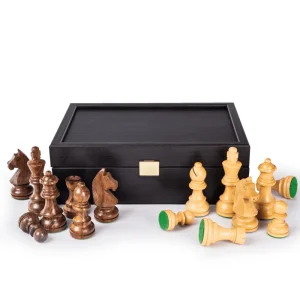 Manopoulou Staunton Houten Schaakstukken - Koningshoogte 6.5Cm Sale
