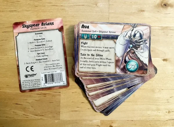 Plaid hat Games Summoner Wars 2Nd Edition Skyspear Avians Faction Deck Online