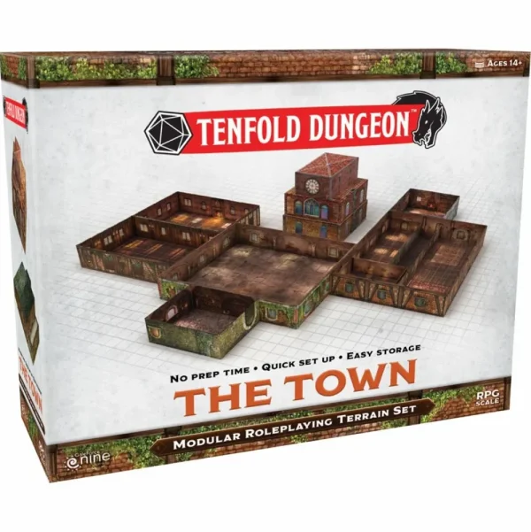 Gale Force Nine Tendfold Dungeon: Town - En Online