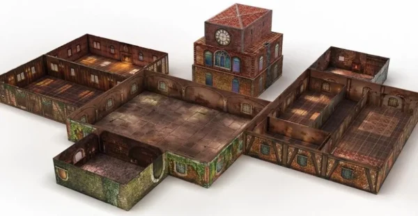 Gale Force Nine Tendfold Dungeon: Town - En Online